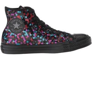 red sequin converse sneakers